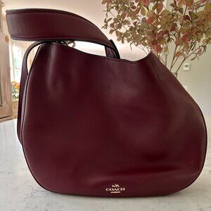 Coach buttery leather bucket bag